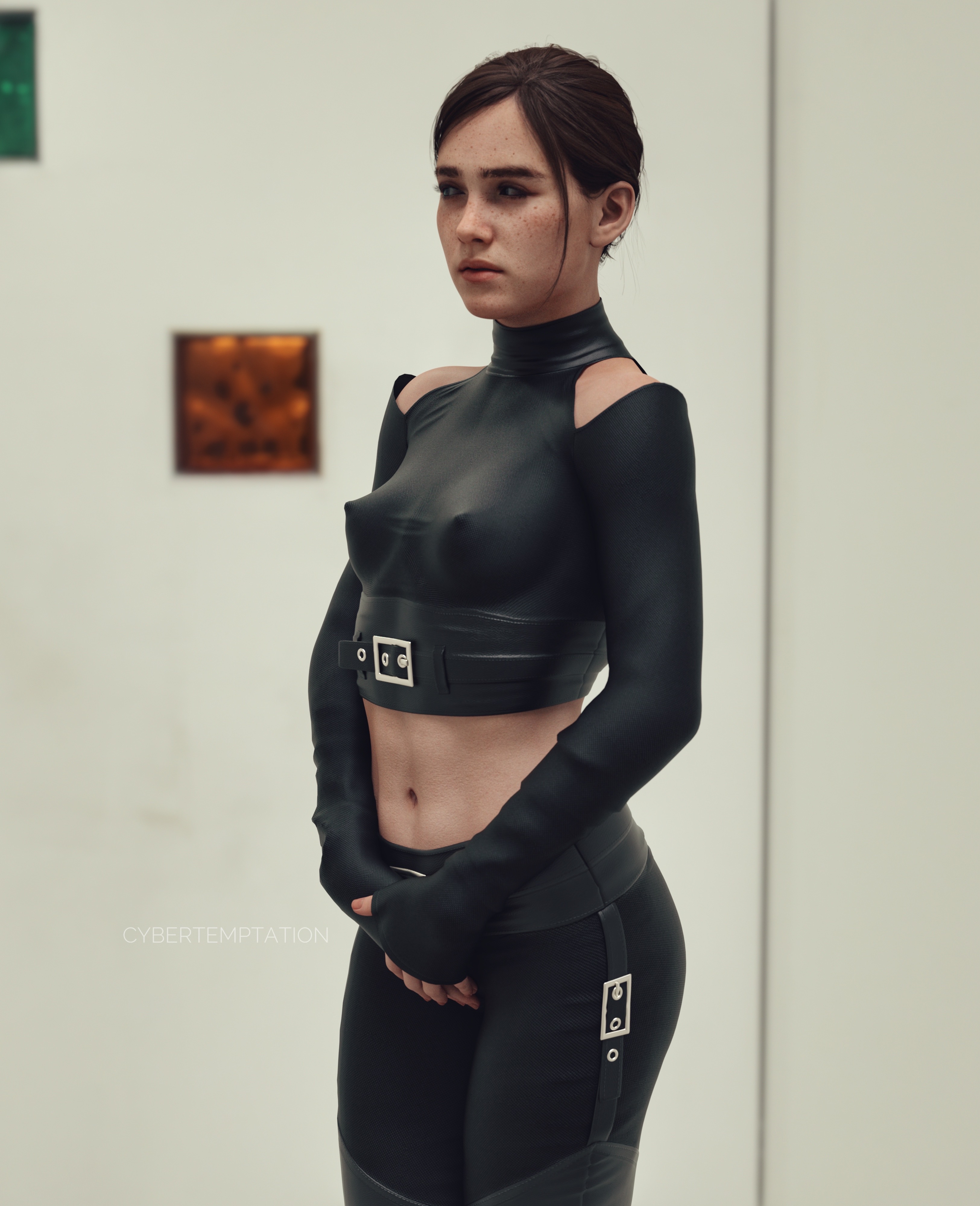 Ellie Black Outfit By Cybertemptation On Deviantart 