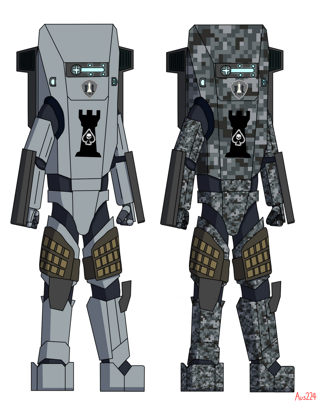 Hardsuits Deviantart TC: Check Mate Solutions 'Bulwark' Hardsuit by Aus224 on DeviantArt