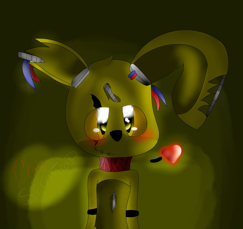 Chidi Spring Trap Chibi SpringTrap by Abbigayle-Artist on DeviantArt