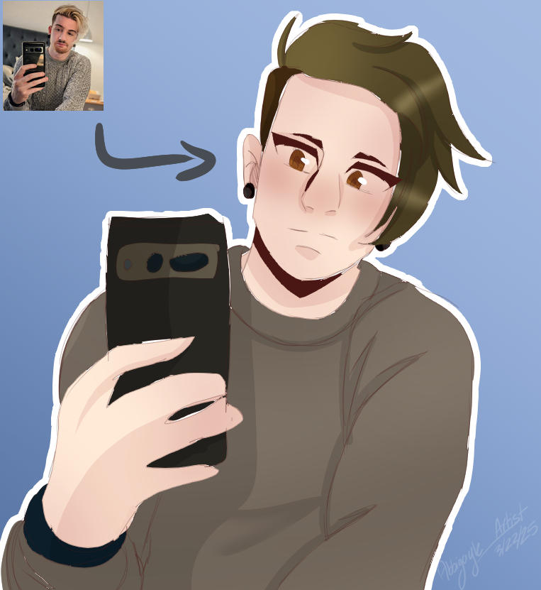 8 Bitryan Deviantart Selfies (8-BitRyan) by Abbigayle-Artist on DeviantArt