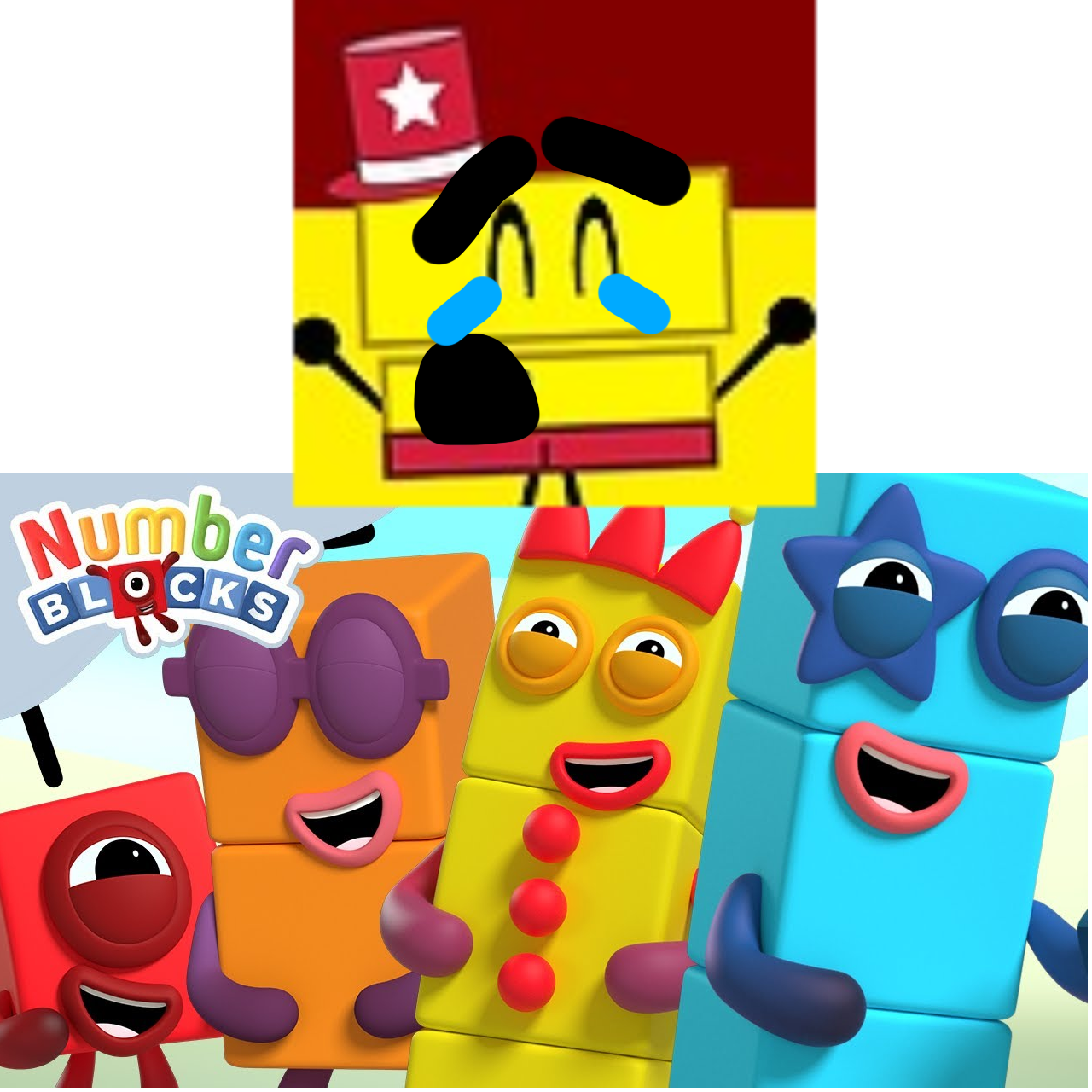 numberblocks laughs at september202 crying by lrgeman1003 on DeviantArt