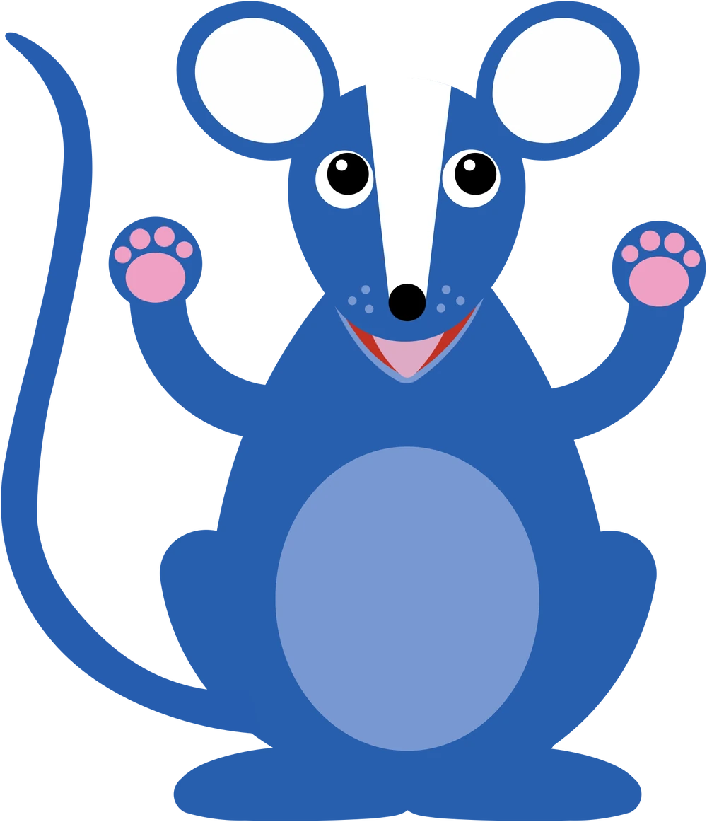 Misty the Blue Mouse by PinguPinguEffects on DeviantArt