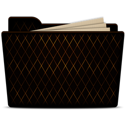 Folder (Gold Pattern)