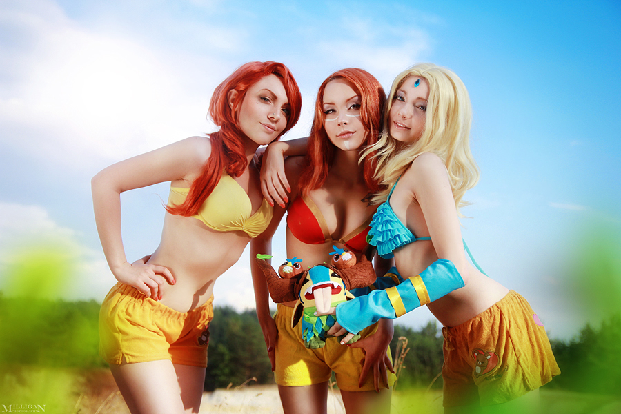 DotA 2 - Summer - the radiant girls