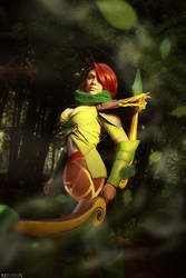 DotA 2 - WindRanger - The markswoman of the wood by MilliganVick