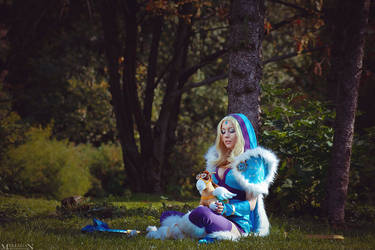 DotA 2 - Crystal Maiden - Bought a courier by MilliganVick