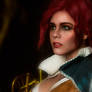 The Witcher: Wild Hunt - Triss portrait