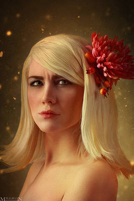 The Witcher - Flower portraits - Keira