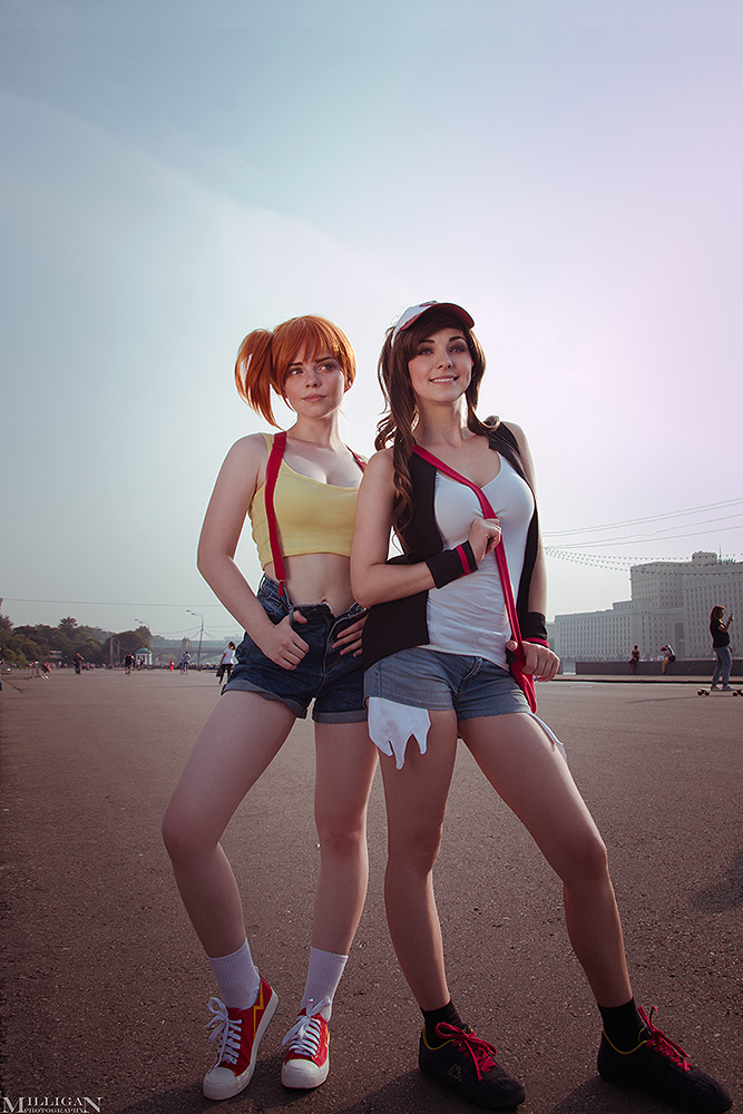 Pokemon - Misty and Hilda by MilliganVick