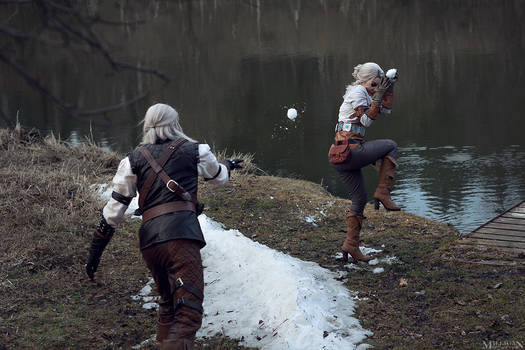 TW:WH - Ciri and Geralt