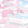 my melody's bubble bath