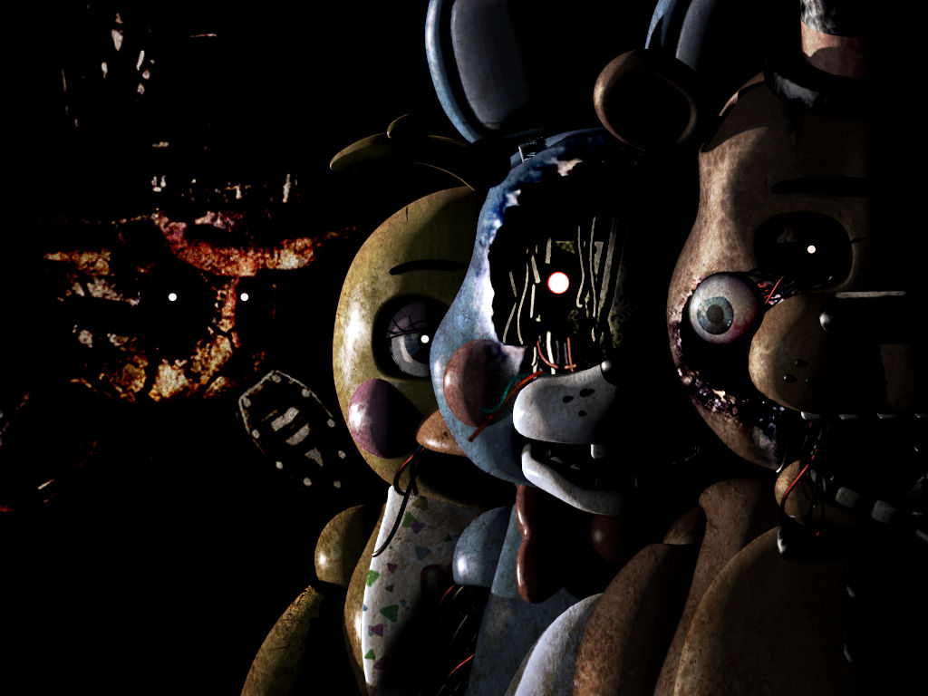 Five Nights at Freddy's -Main Menu [Withered]Part2 by