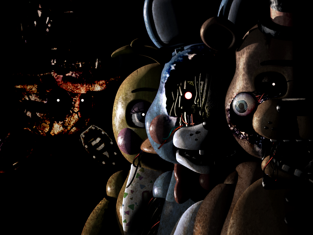 Five Nights at Freddy's -Main Menu [Withered]Part2 by Christian2099 on  DeviantArt