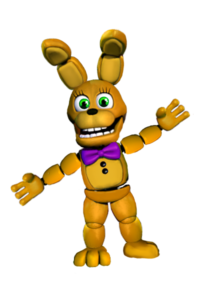 Spring Rabbit Fn FNAF-SpringBonnie by Christian2099 on DeviantArt