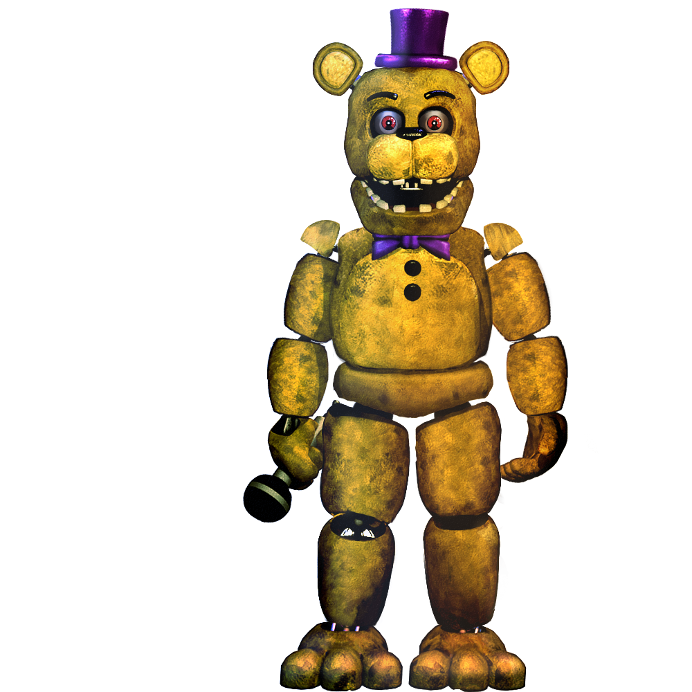 Fixed W.Golden Freddy/Fredbear v.2 by SrFuntimeTico on DeviantArt