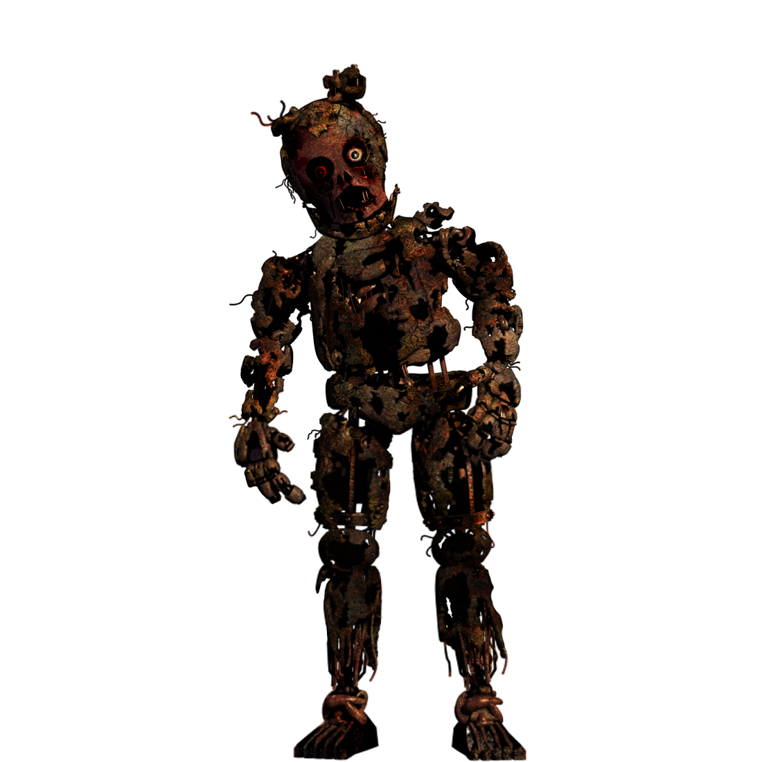 FNAF - Withered/old Springtrap + Video