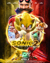 Super Sonic Poster - Sonic the Movie 2