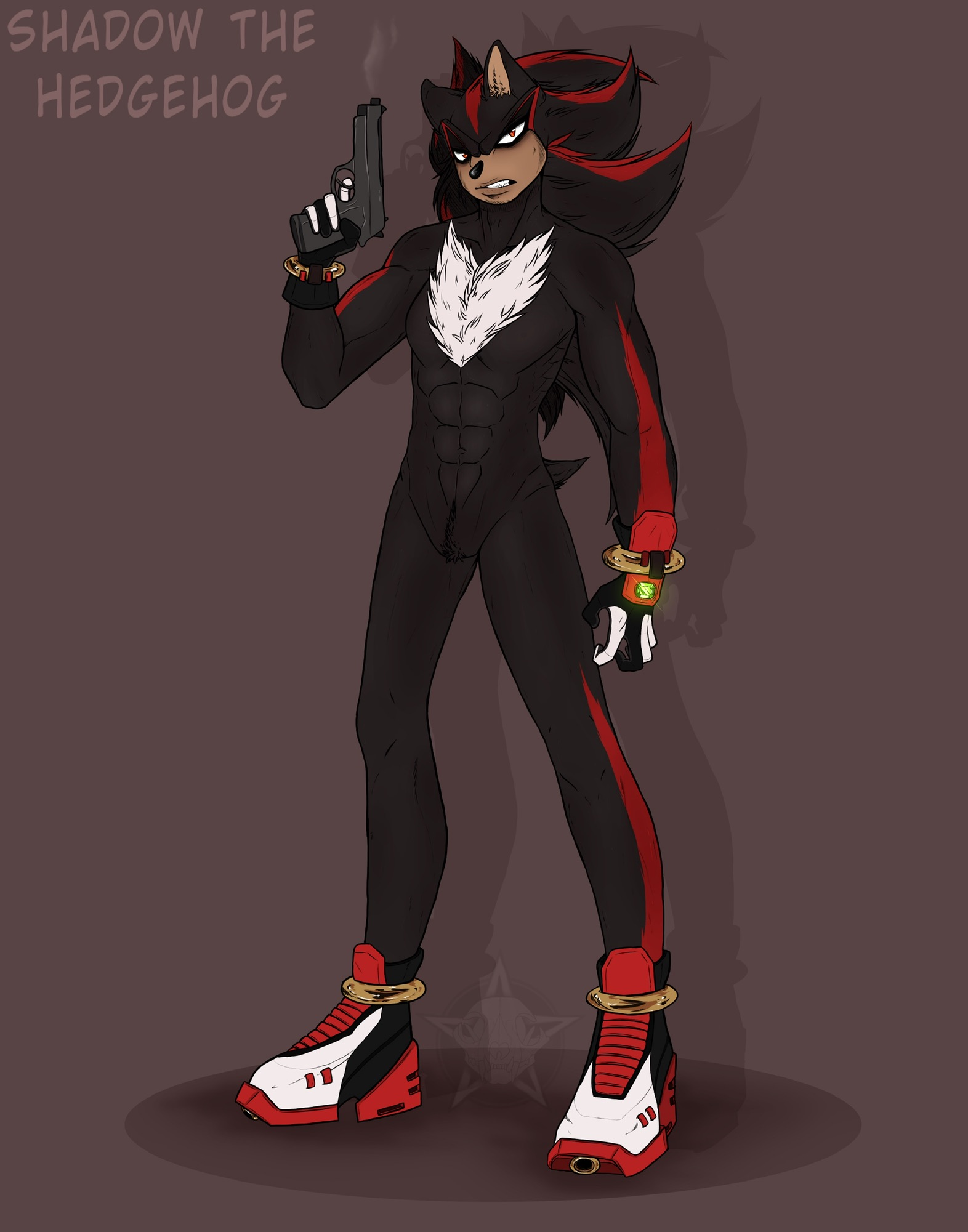 Shadow the Hedgehog / Fanart by JinxyArtist17 on DeviantArt