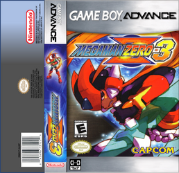 Mega Man Zero 3 - Cassette Cover