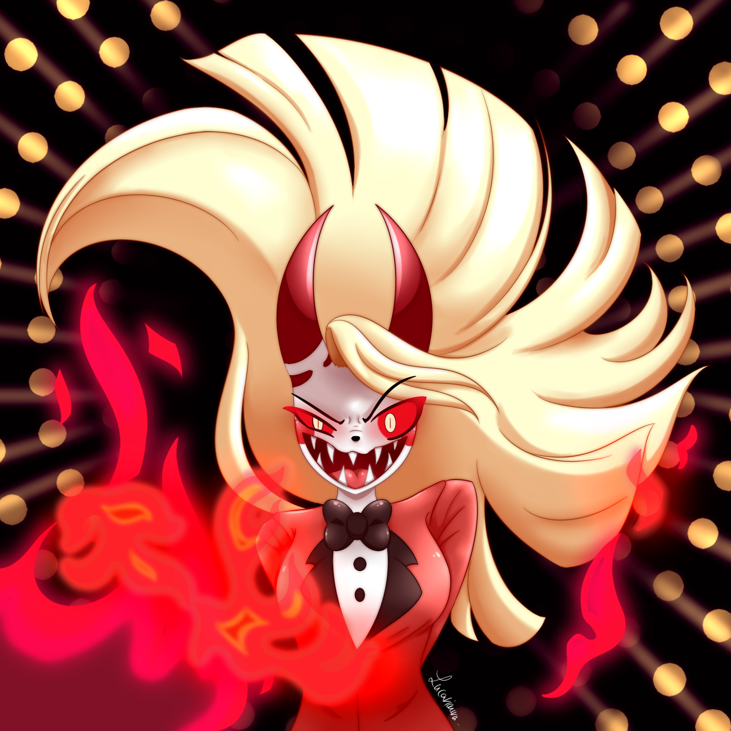 Hazbin Hotel Charlie by Lucariaura on DeviantArt