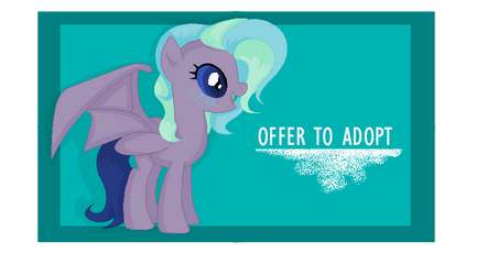 BatPony Offer to Adopt CLOSED