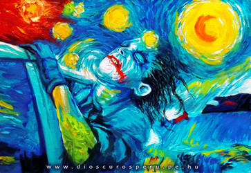 THE JOKER STARRY NIGHT by DIOSCUROS87