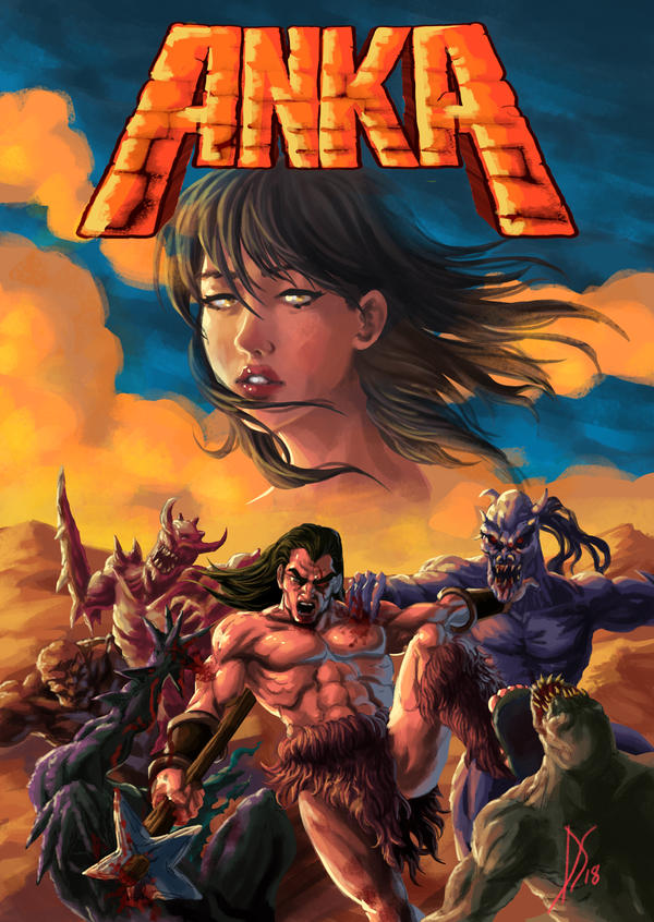 ANKA THE BARBARIAN by DIOSCUROS87