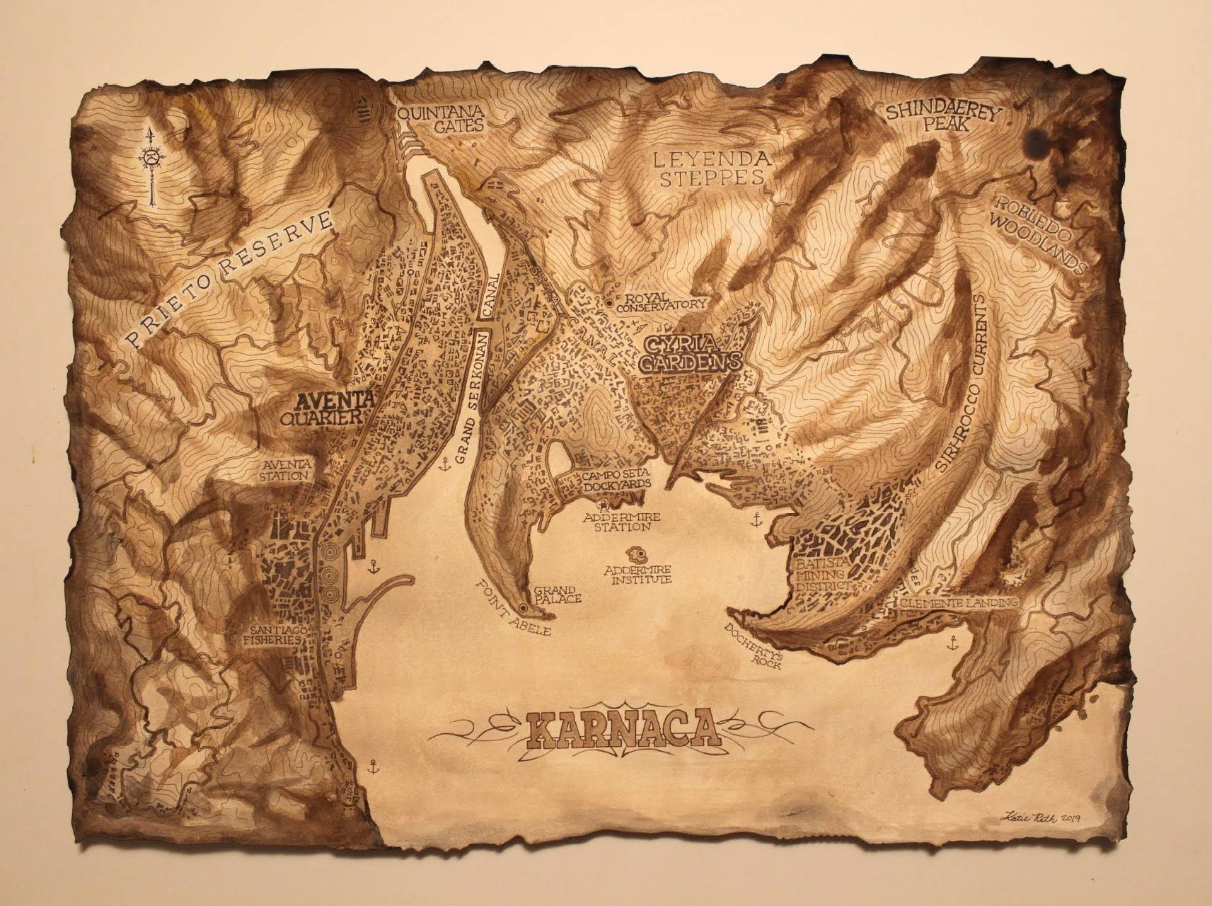 Karnaca Map Map of Karnaca from Dishonored by fried-soup on DeviantArt