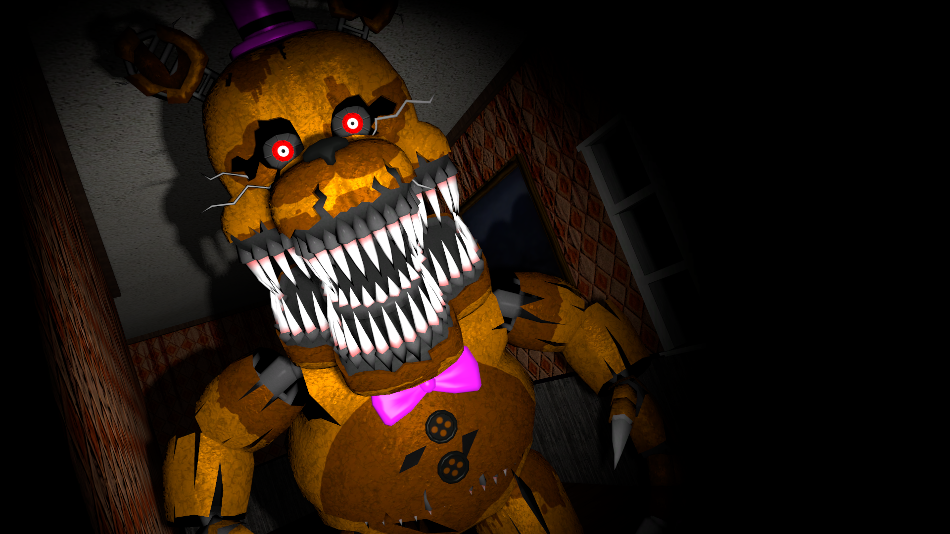 Steam-samfunn :: :: [SFM FNAF4] Nightmare Fredbear - In The Left Hall ( Remake V.2)