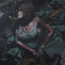 -Updated- Acrylic Painting of Lara Croft