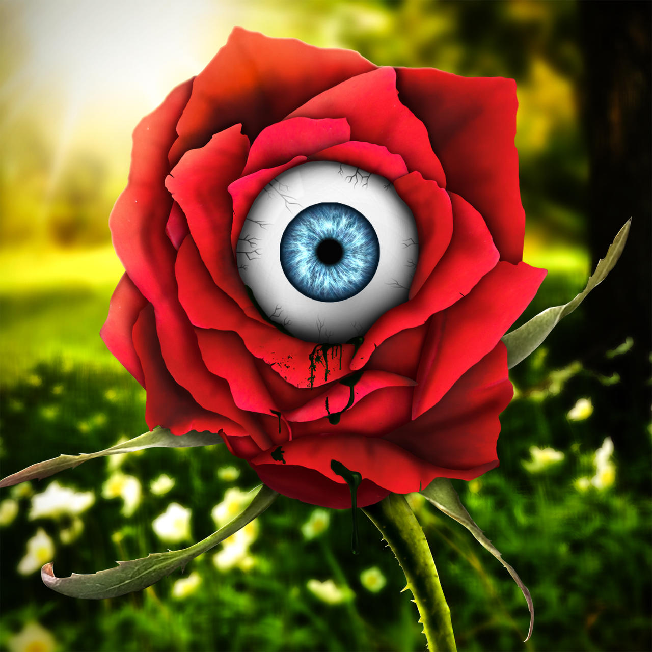 Scary Roses Scary Rose by saurabhdsigns on DeviantArt