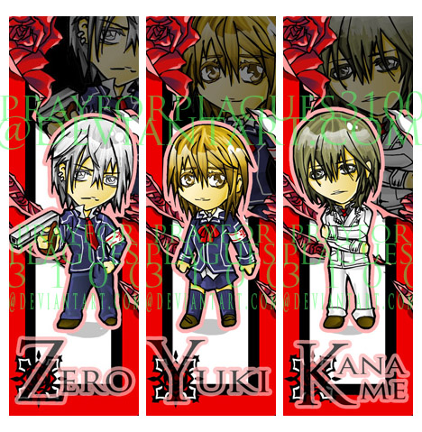 Vampire Knight bookmarks