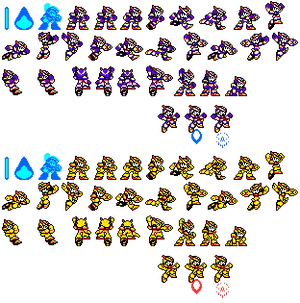 Rockman X Hyper Max Armor Sprite