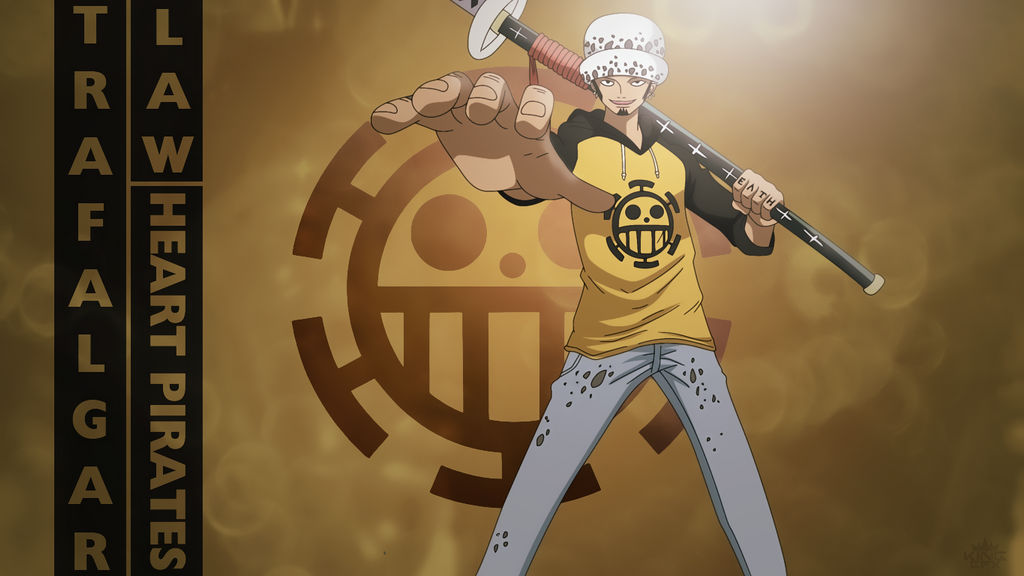 Trafalgar Law Desktop Wallpaper One Piece By Whu Dan On Deviantart