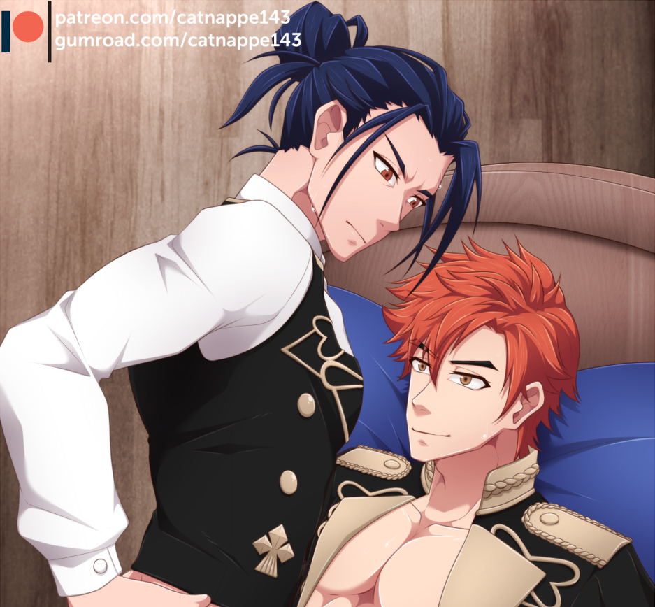 photo Sylvain X Felix Fanart patreon reward 93 sylvain x felix by