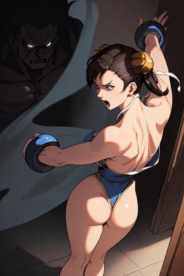 Chun Li meet Master Akuma