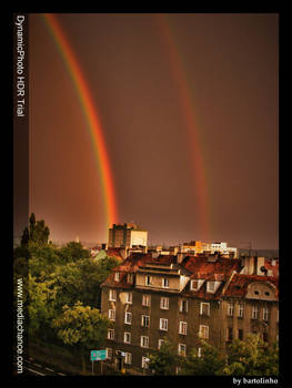 Like a rainbow in the dark ?