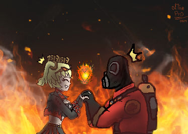 Pyro X Burnice by AThePro013 on DeviantArt