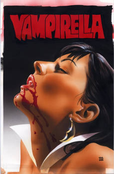 Vampirella 5 Painted Cover