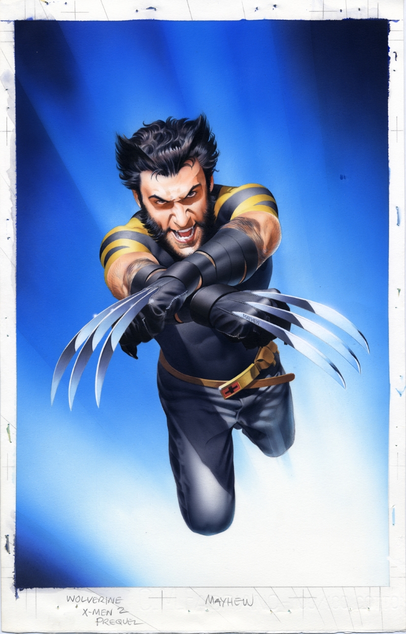 Unpublished X2:Wolverine Cover