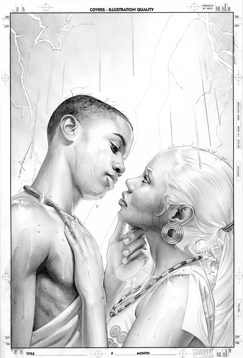 Storm 4 Cover Pencil Art