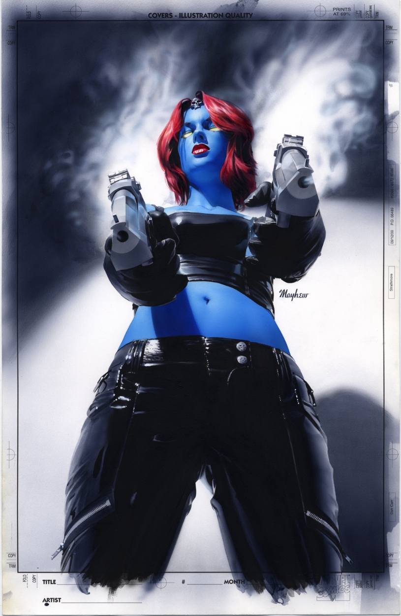 Mystique 18 Cover Painting