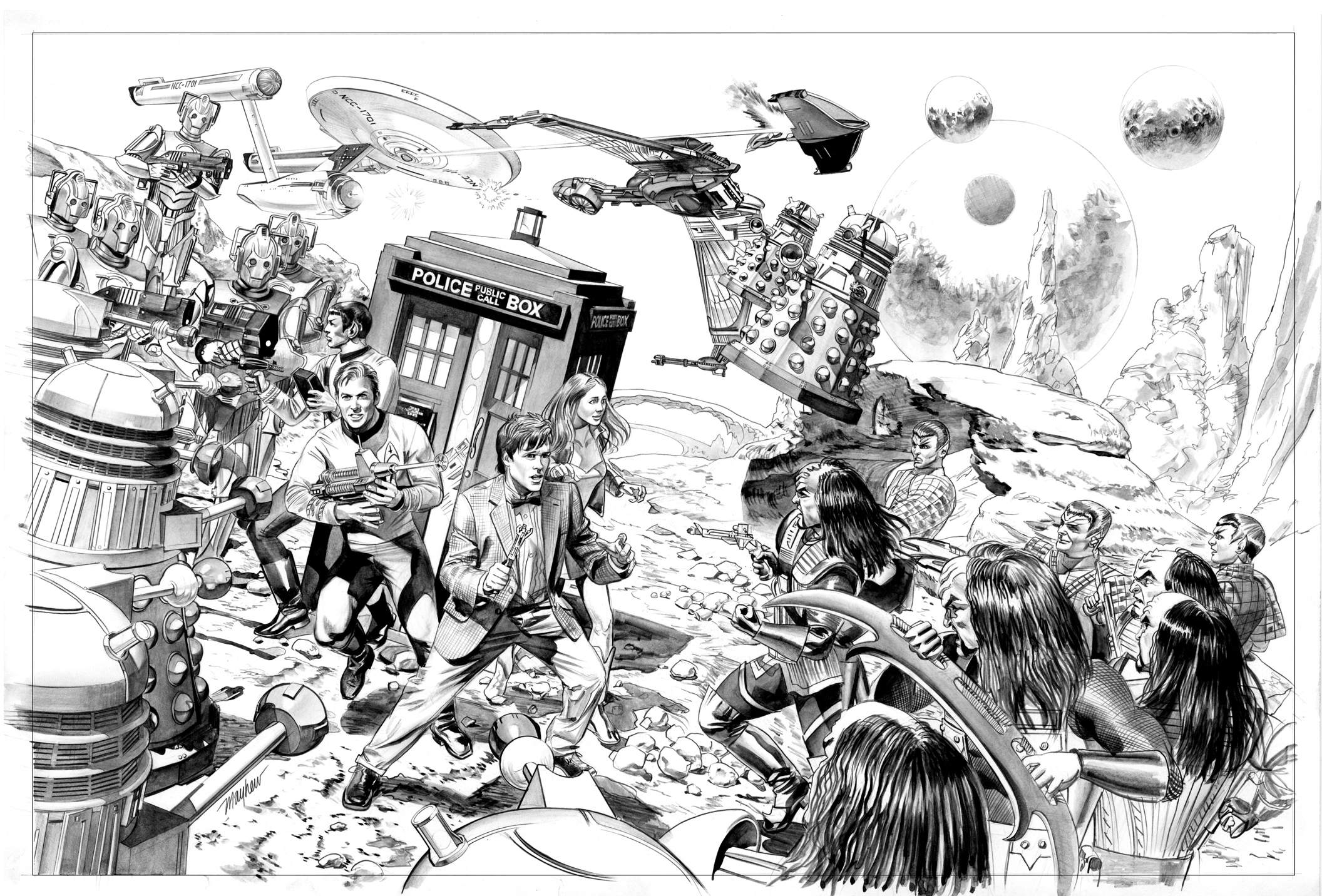 Star Trek vs Dr. Who