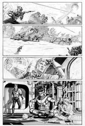 THE STAR WARS #1 Page 2 Line Art