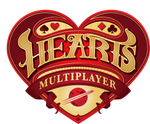 Hearts game app logo by JKLettering
