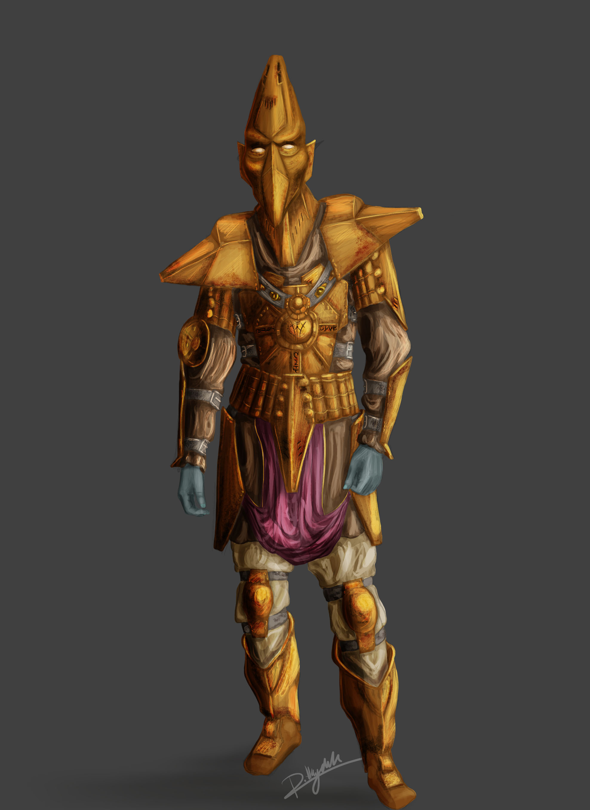 Dwemer Armor concept.