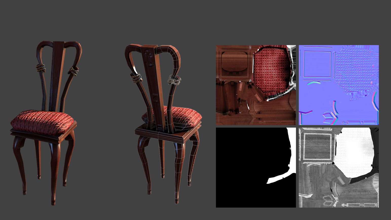 Stylised Victorian Chair