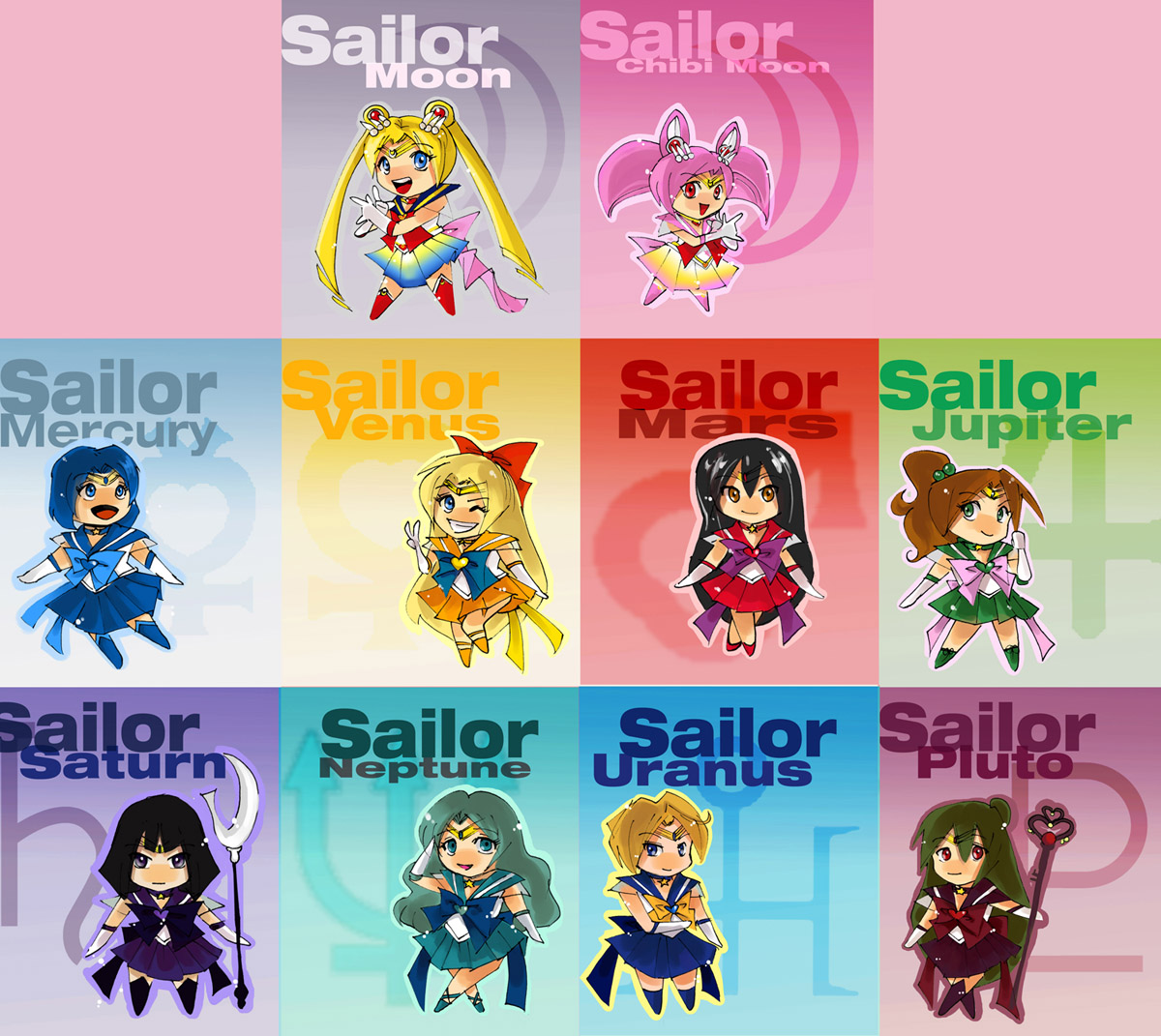 Sailor Moon Chibis