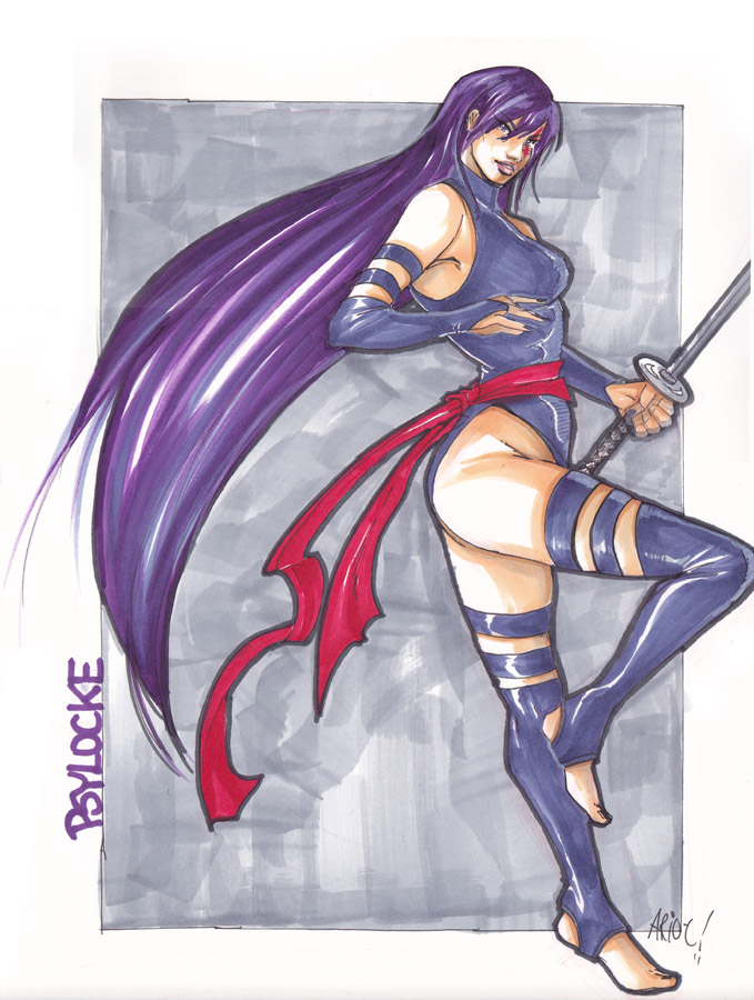 Psylocke Marker