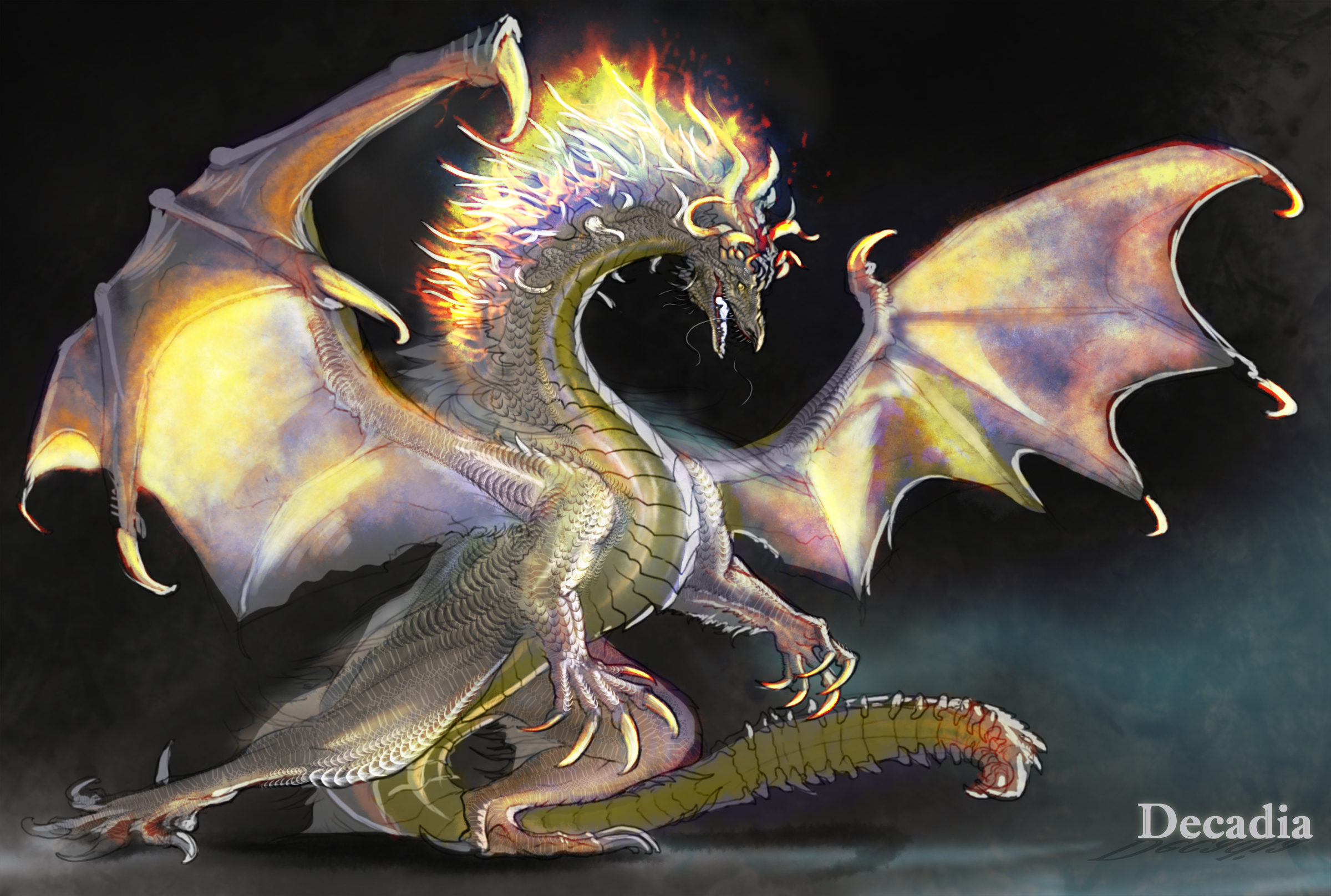 Sun Dragon V2 by Decadia on DeviantArt